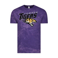 Cloud Purple towson tigers Vintage Tee - linhVisuals