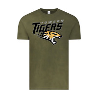 Vintage Olive towson tigers Vintage Tee - linhVisuals
