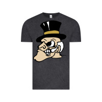 Vintage Black wake forest demon deacons Vintage Tee - linhVisuals