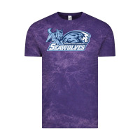 Cloud Purple sonoma state seawolves Vintage Tee - linhVisuals