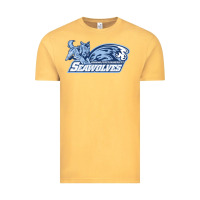 Vintage Mustard sonoma state seawolves Vintage Tee - linhVisuals