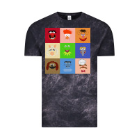 Cloud Black Muppets and Friends Vintage Tee - linhVisuals