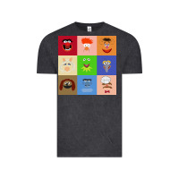 Vintage Black Muppets and Friends Vintage Tee - linhVisuals