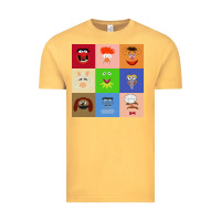 Vintage Mustard Muppets and Friends Vintage Tee - linhVisuals