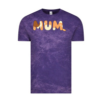 Cloud Purple Bluey Mum Vintage Tee - linhVisuals