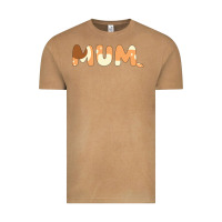 Vintage Camel Bluey Mum Vintage Tee - linhVisuals