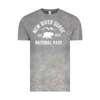Cloud Rock womens new river gorge national park bear west virginia nature v neck Vintage Tee - linhVisuals