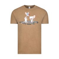 Vintage Coffee newanimaniacs pinky and the brain Vintage Tee - linhVisuals