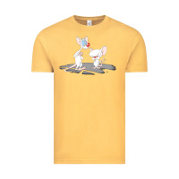 Vintage Mustard newanimaniacs pinky and the brain Vintage Tee - linhVisuals