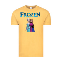 Vintage Mustard newanna and elsa frozen Vintage Tee - linhVisuals