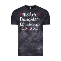 Cloud Black mother daughter weekend 2022 girls trip family vacation t shirt Vintage Tee - linhVisuals