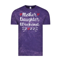 Cloud Purple mother daughter weekend 2022 girls trip family vacation t shirt Vintage Tee - linhVisuals
