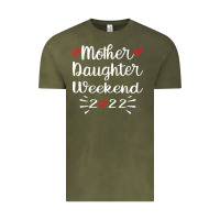 Vintage Olive mother daughter weekend 2022 girls trip family vacation t shirt Vintage Tee - linhVisuals