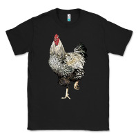 Black wyandotte rooster Classic Tee - LillyAllenDesigns