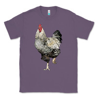 Lavender wyandotte rooster Classic Tee - LillyAllenDesigns