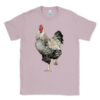 Lilac wyandotte rooster Classic Tee - LillyAllenDesigns