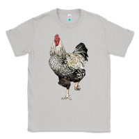 Moon Dust wyandotte rooster Classic Tee - LillyAllenDesigns