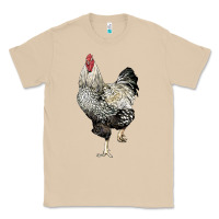 Mushroom wyandotte rooster Classic Tee - LillyAllenDesigns