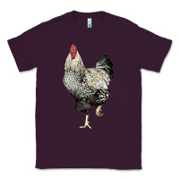 Plum wyandotte rooster Classic Tee - LillyAllenDesigns