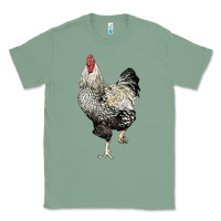 Sage wyandotte rooster Classic Tee - LillyAllenDesigns