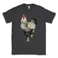 Smoke wyandotte rooster Classic Tee - LillyAllenDesigns