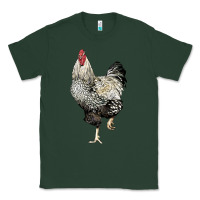 Sports Green wyandotte rooster Classic Tee - LillyAllenDesigns