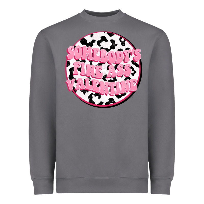 Somebody's Fine Ass Valentine Heavyweight Sweatshirt by FaDigitalArtStudio | Teevron