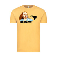 Vintage Mustard nicolas cage conair Vintage Tee - linhVisuals