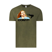 Vintage Olive nicolas cage conair Vintage Tee - linhVisuals