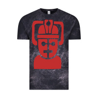 Cloud Black cyberman Vintage Tee - linhVisuals