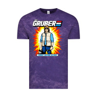 Cloud Purple macgruber action figure Vintage Tee - linhVisuals