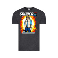 Vintage Black macgruber action figure Vintage Tee - linhVisuals