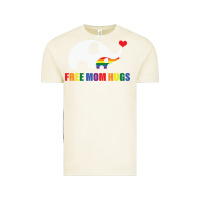 Vintage Arctic free mom hugs pride elephant rainbow Vintage Tee - linhVisuals