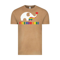 Vintage Camel free mom hugs pride elephant rainbow Vintage Tee - linhVisuals
