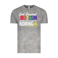 Cloud Rock god created autism normal was too boring Vintage Tee - linhVisuals