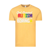 Vintage Mustard god created autism normal was too boring Vintage Tee - linhVisuals