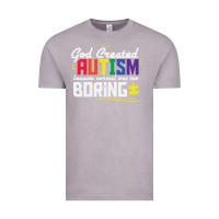 Vintage Zinc god created autism normal was too boring Vintage Tee - linhVisuals