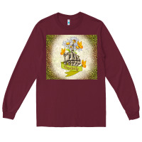 Burgundy negativity Long Sleeve Tee - TumblerDesignByShophia