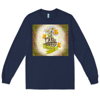Navy negativity Long Sleeve Tee - TumblerDesignByShophia