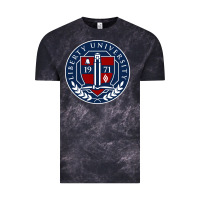 Cloud Black liberty university seal Vintage Tee - linhVisuals