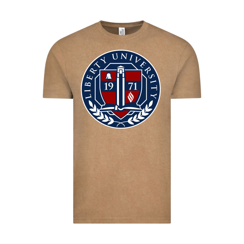 Liberty University Seal Vintage Tee by linhVisuals | Teevron