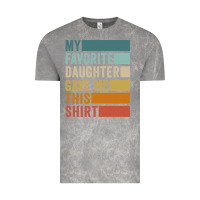 Cloud Rock my favorite daughter gave me this shirt father's day pullover hoodie Vintage Tee - linhVisuals
