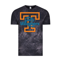 Cloud Black tennessee lady volunteers Vintage Tee - linhVisuals