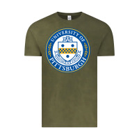 Vintage Olive university of pittsburgh Vintage Tee - linhVisuals