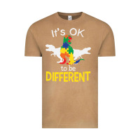 Vintage Camel it’s ok to be different autism dinosaur Vintage Tee - linhVisuals