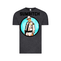 Vintage Black sumbitch Vintage Tee - linhVisuals