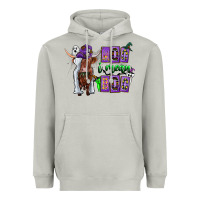 Moon Dust Moo I Mean Boo Heavyweight Hoodie - CowhideDigitalArt