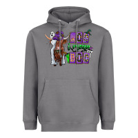 Storm Moo I Mean Boo Heavyweight Hoodie - CowhideDigitalArt