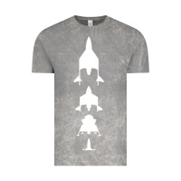 Cloud Rock Virgin Galactic Evolution Vintage Tee - linhVisuals