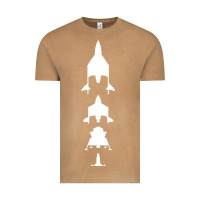 Vintage Camel Virgin Galactic Evolution Vintage Tee - linhVisuals
